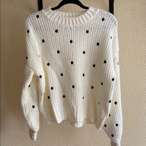 VICI polka dot sweater